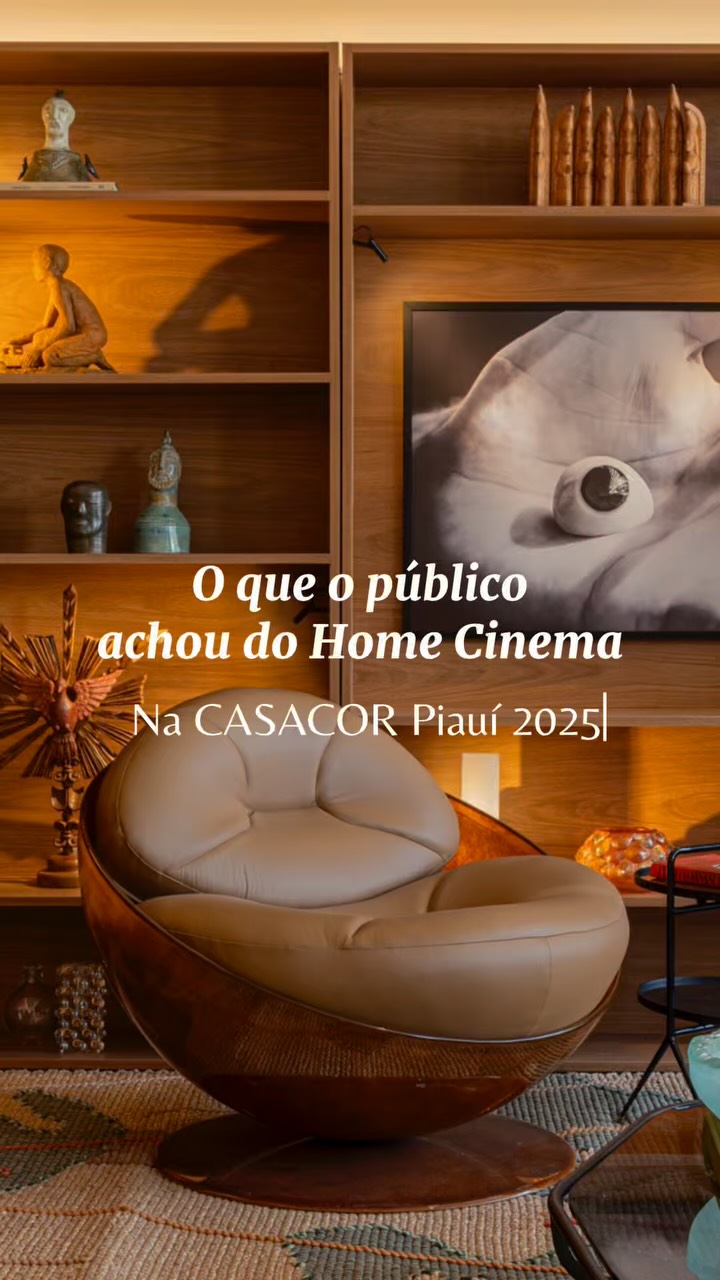 Opinião sobre o ambiente Arte e Design: Inspirando os Sentidos CASACOR Piauí 2025 João Almeida e Gustavo Almeida